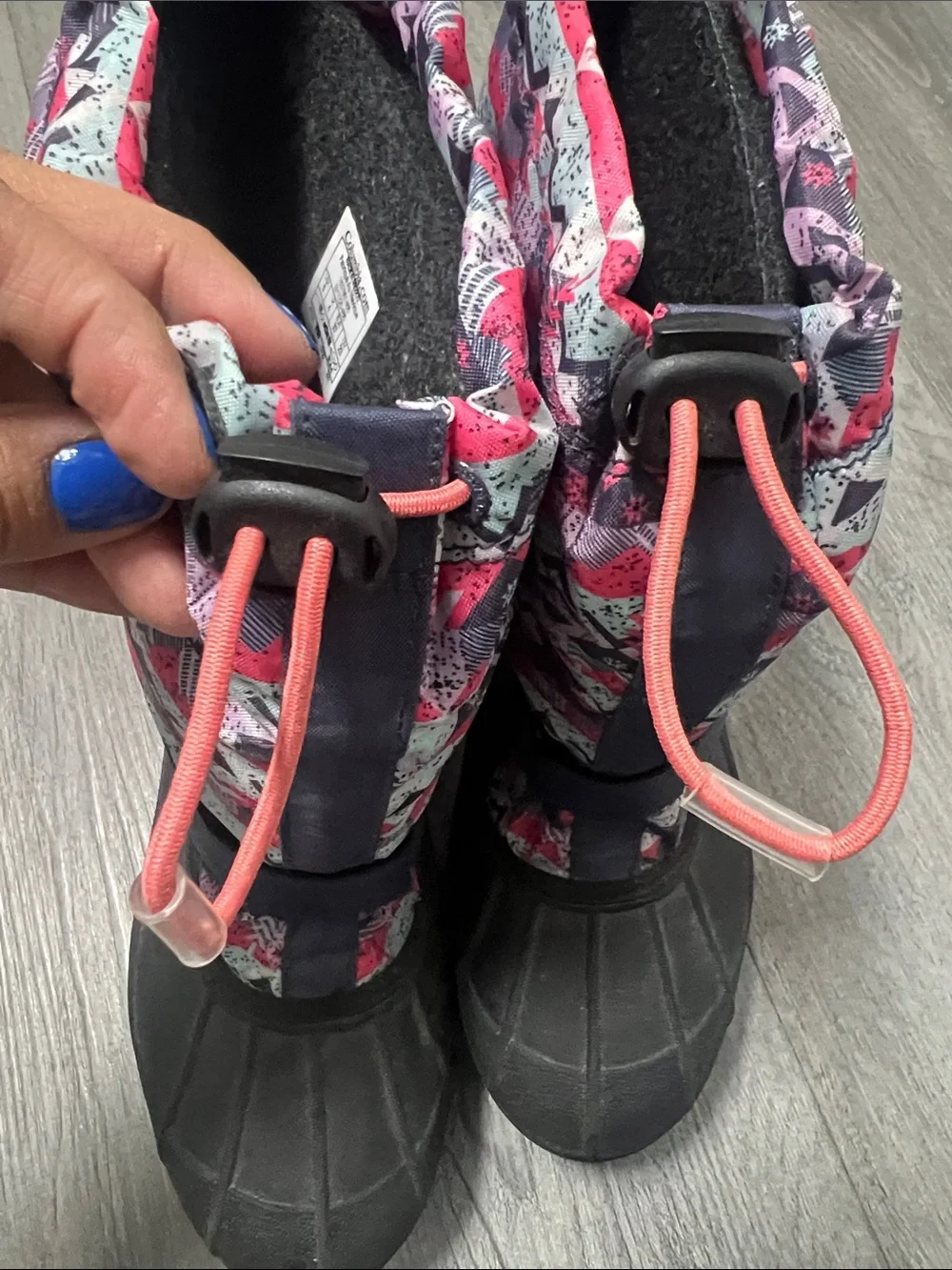 Columbia Powderbug Plus ll Snow Boot Big Girls 400g Insulated Waterproof/ size 5